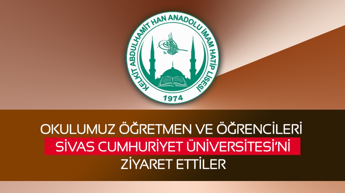 Okulumuz Öğretmen ve Öğrencileri Sivas Cumhuriyet Üniversitesi'ni Ziyaret Ettiler