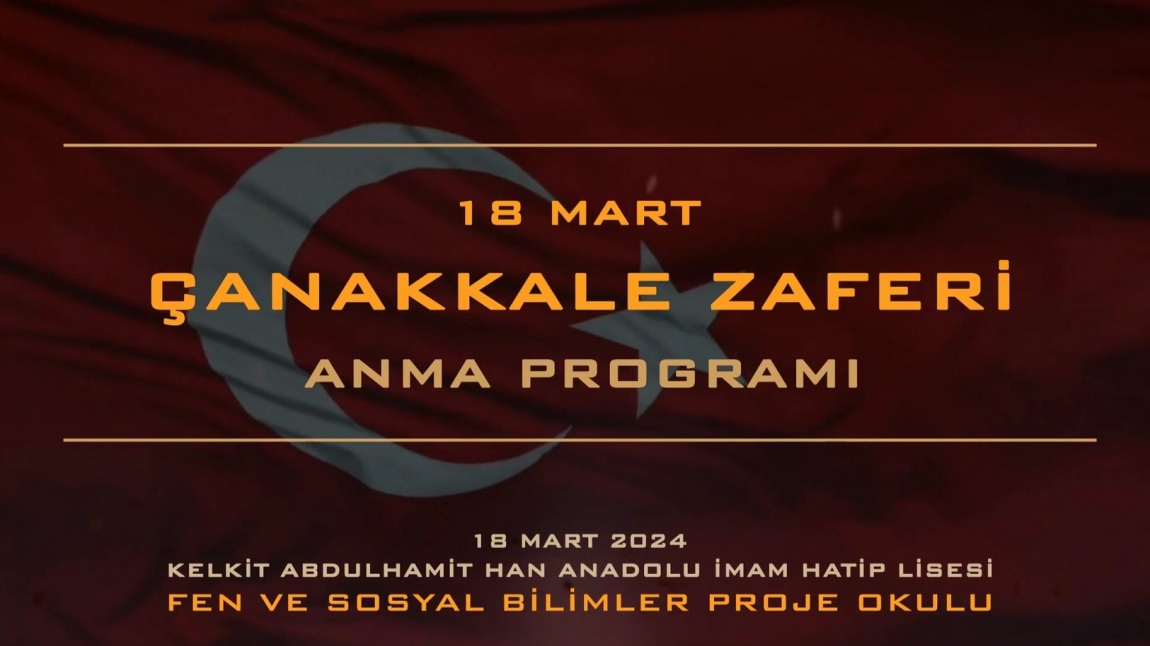 Okuluzda 18 Mart Çanakkale Zaferi Anma Programı Düzenlendi